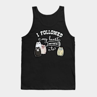 Followed my Heart lead me to Cute Cat Tank Top